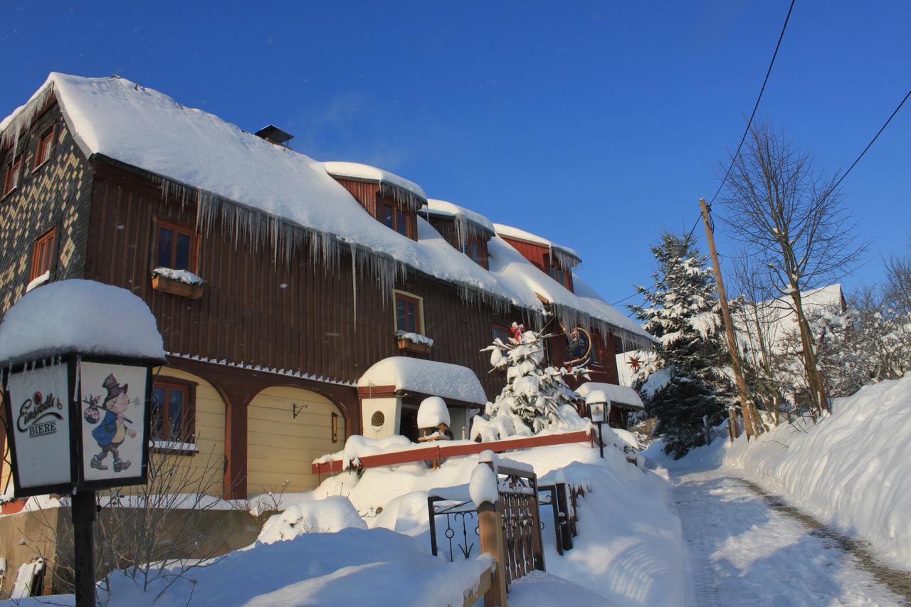Gasthaus "Zum Wanderstuebel" Hinterhermsdorf Exterior photo